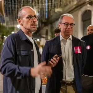 foto due imprenditori distretto via santa filomena